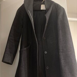 Wilfred Charcoal Wool Jacket